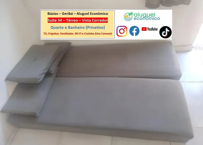 Búzios - Geribá - Aluguel Econômico