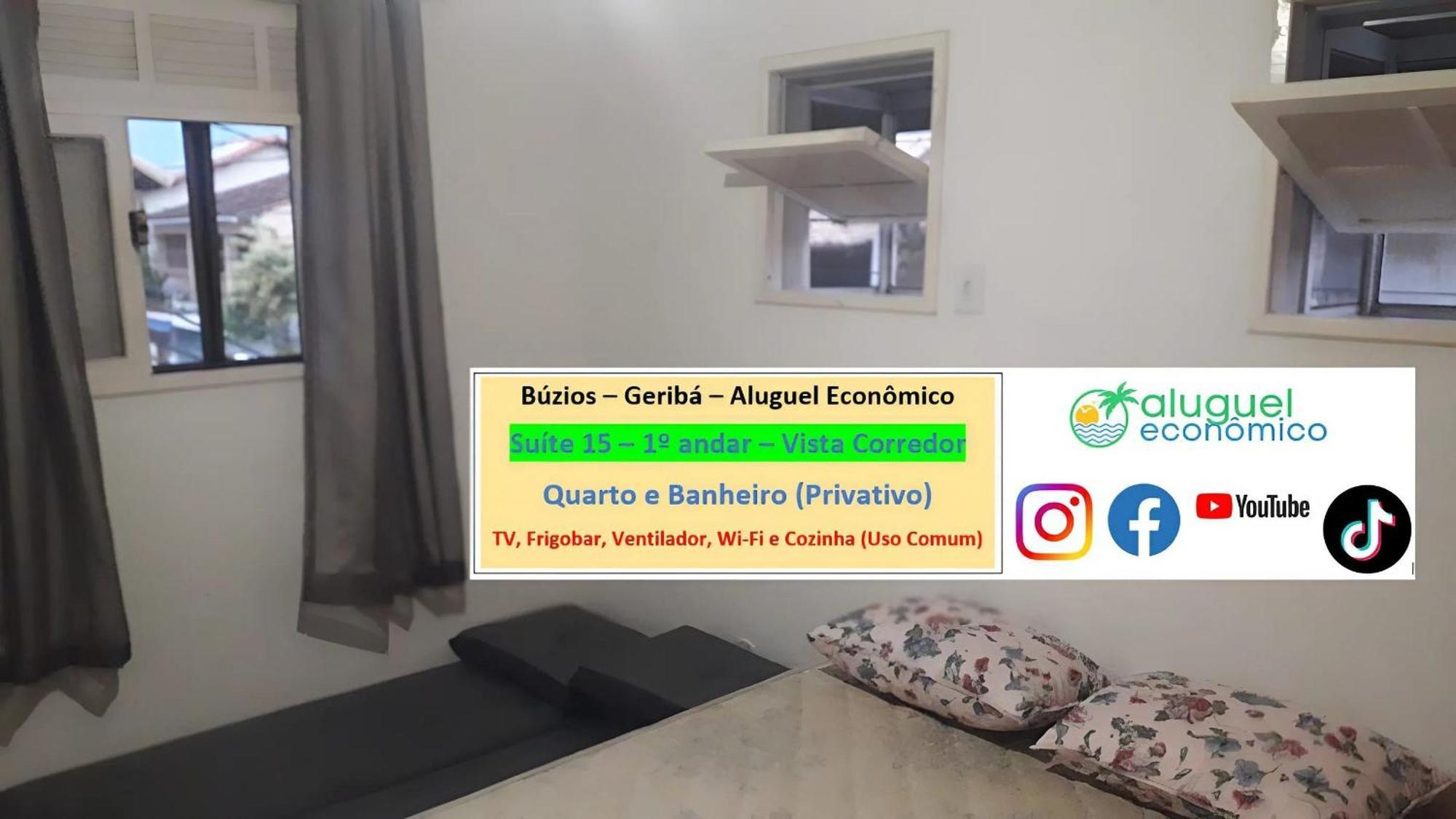 - Geribá - Aluguel Econômico Apartamento *