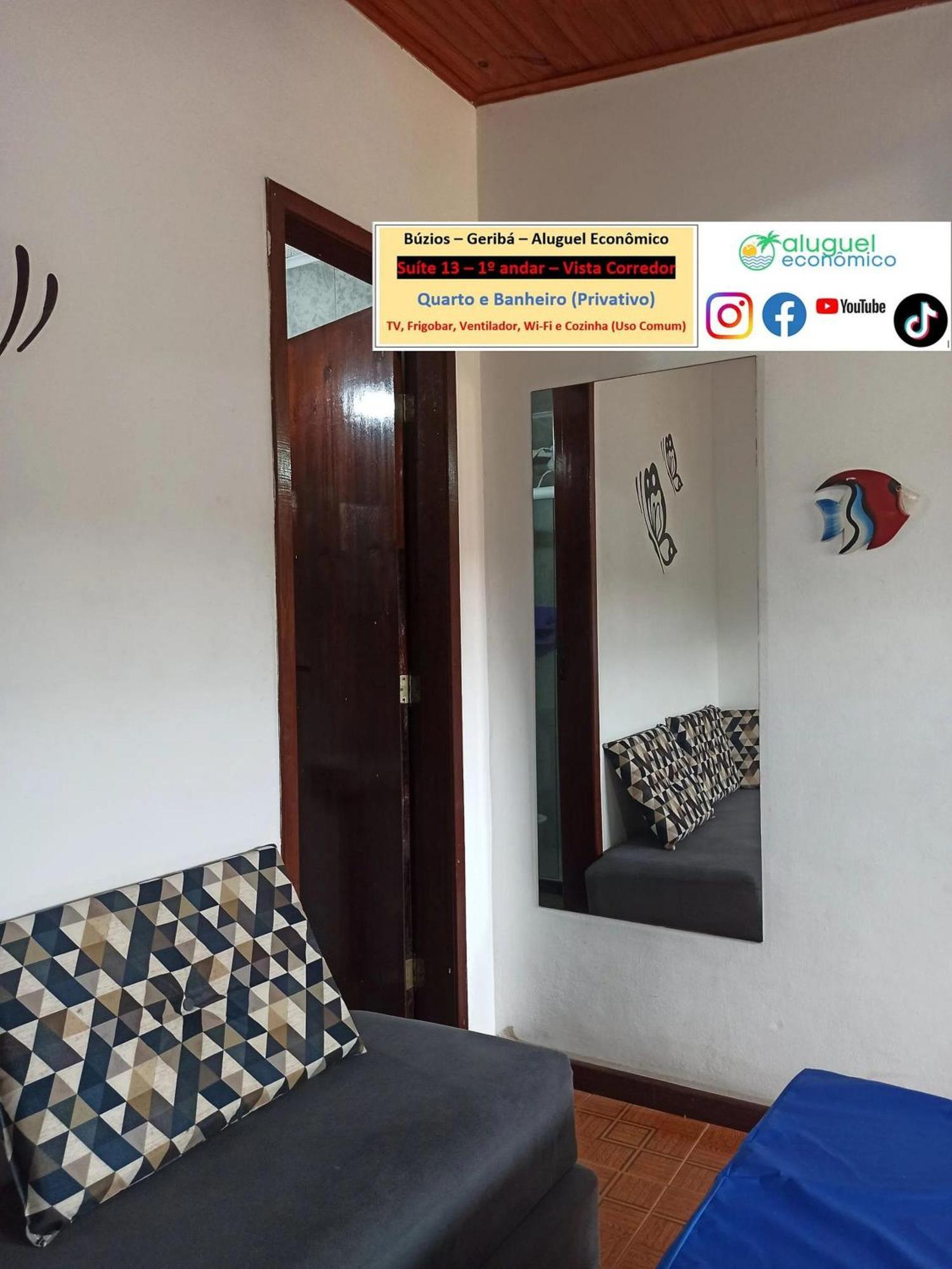 - Geribá - Aluguel Econômico Apartamento