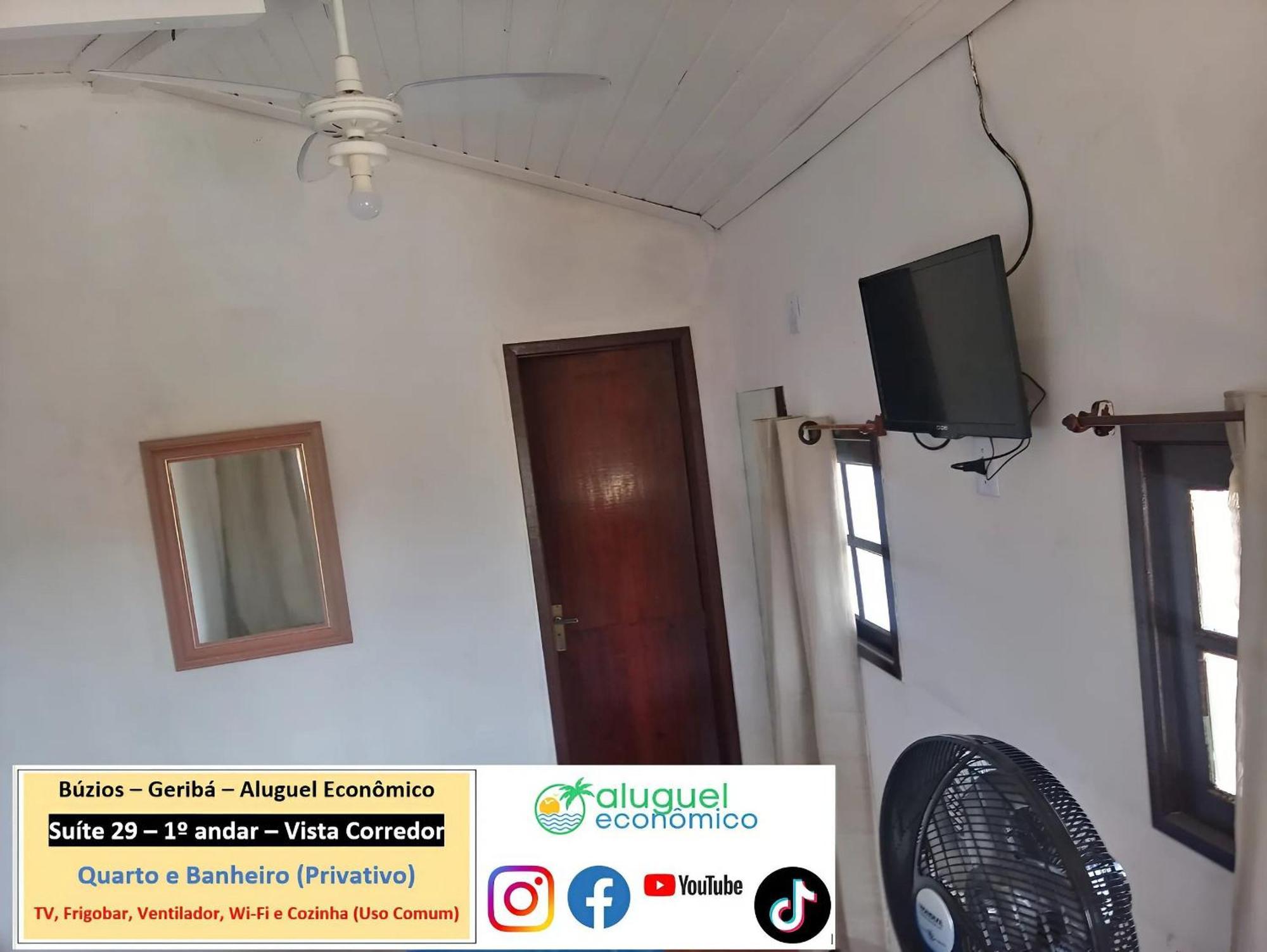 Apartamento - Geribá - Aluguel Econômico *