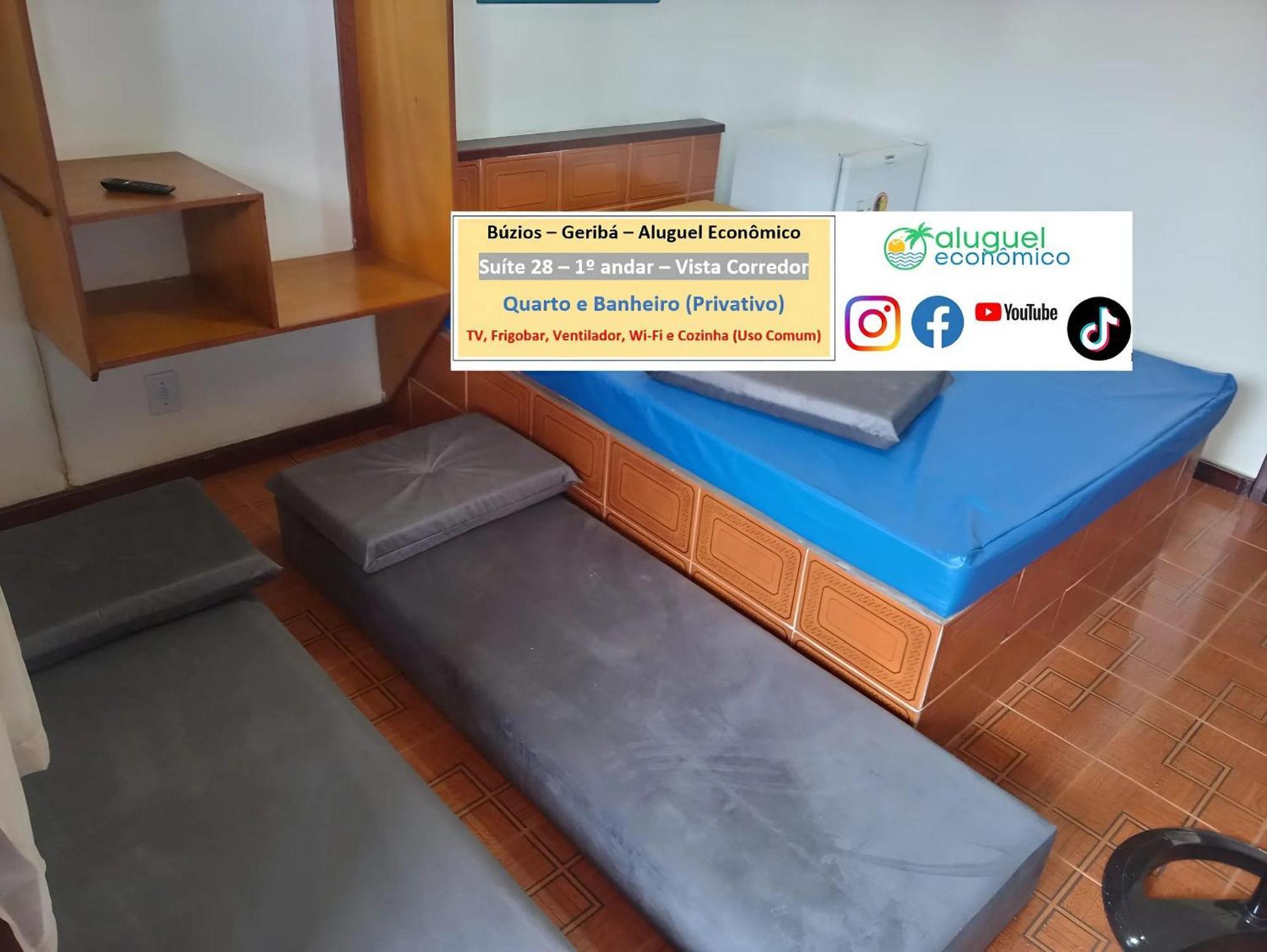 - Geribá - Aluguel Econômico Apartamento