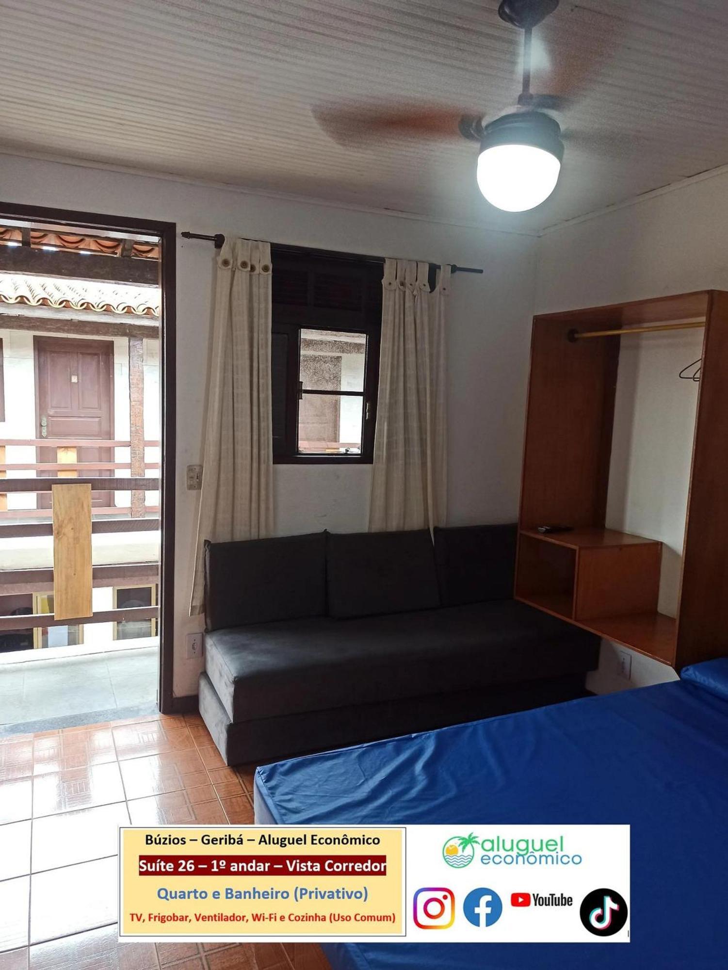 - Geribá - Aluguel Econômico Apartamento *