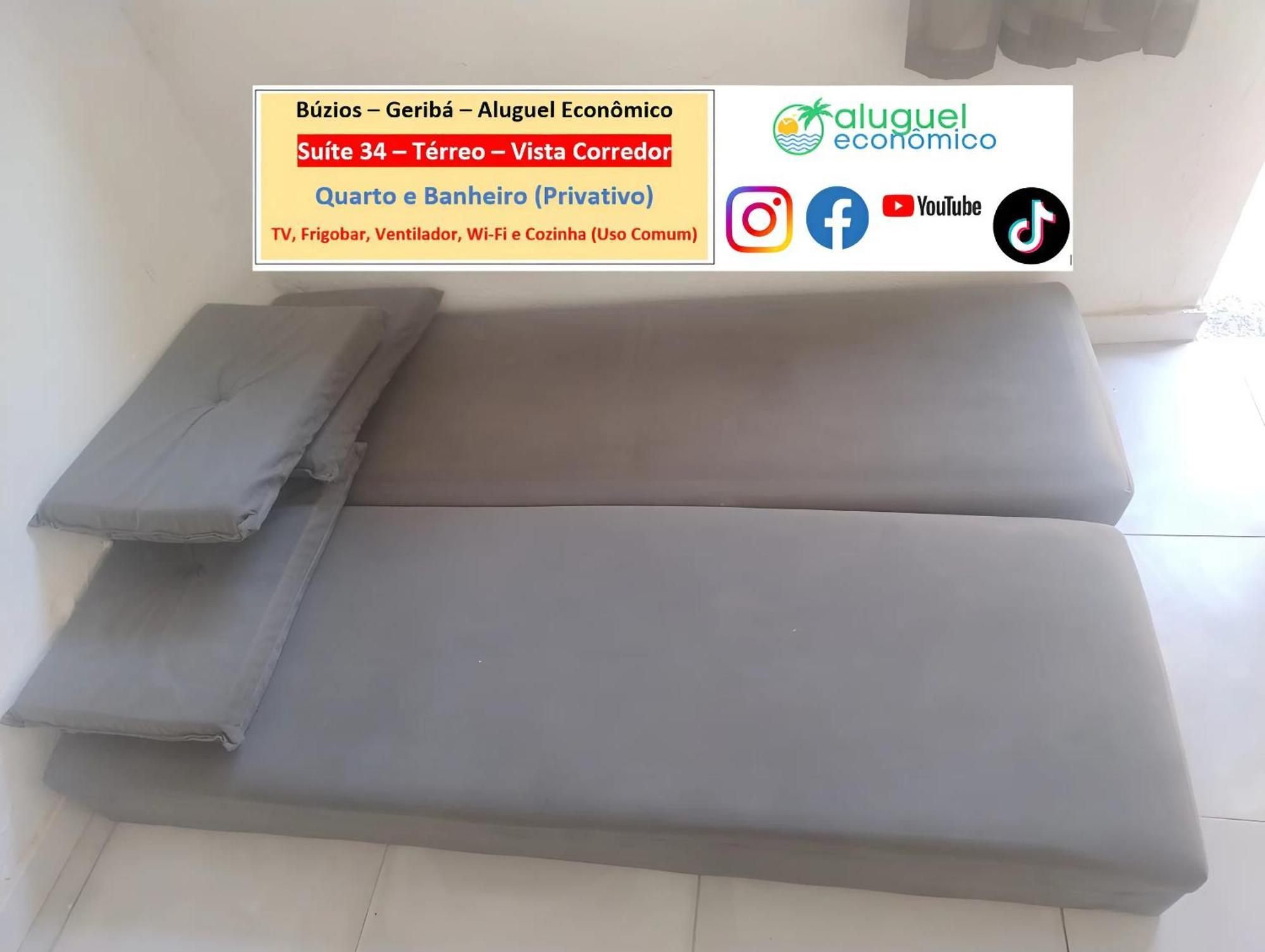 - Geribá - Aluguel Econômico Apartamento *